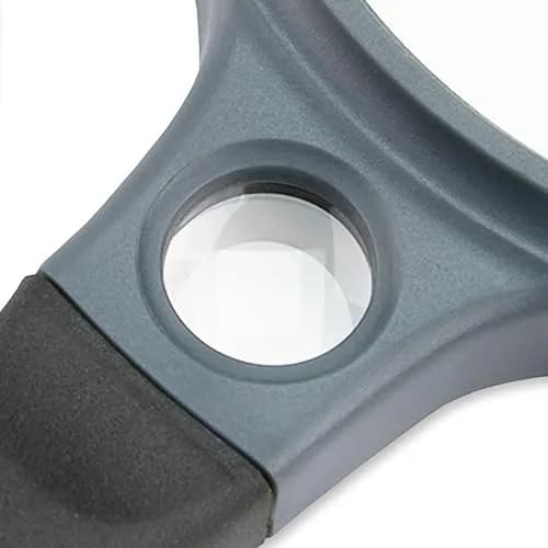 Carson SureGrip 2x Glass Magnifier with 10x Spot Lens | Ergonomic Handheld Visual Aid for Reading & Inspection thumbnail 3