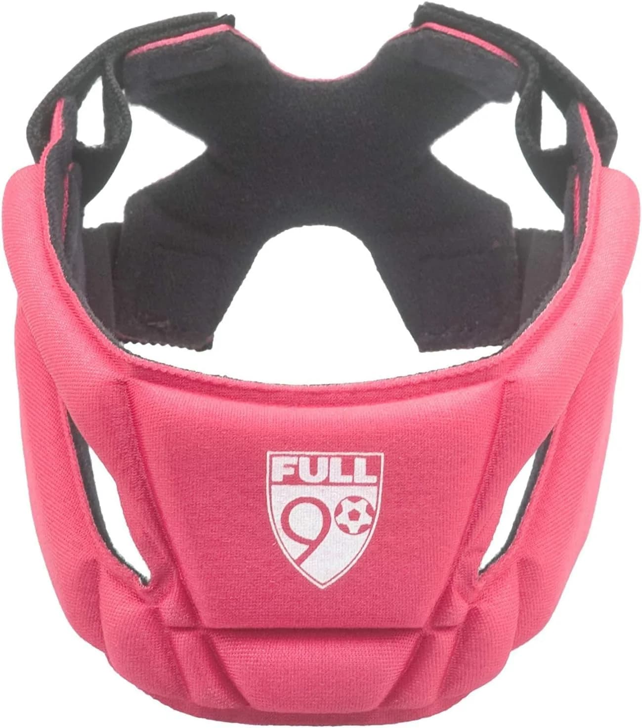 Full90 Select Performance Soccer Headgear, Red, Small | Lightweight & Adjustable — Red