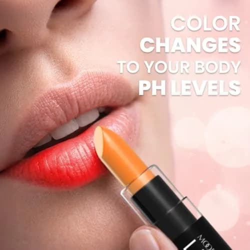 MOODmatcher LIVAURA Color Changing Lipstick Orange 0.12 oz (3.4g) | Personalized Lip Color with Aloe Vera & Vitamin E thumbnail 6
