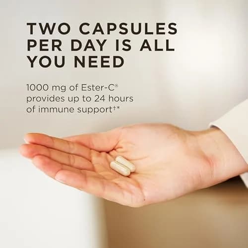 Solgar Ester-C Plus 500 mg Vitamin C (Ascorbate Complex) | Gentle, Non Acidic & Immune Support thumbnail 3