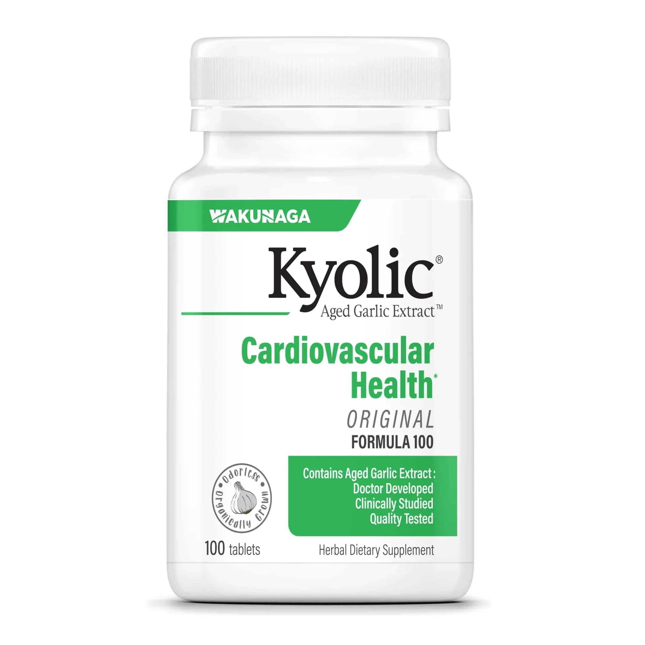 Kyolic Aged Garlic Extract Formula 100 Tablets