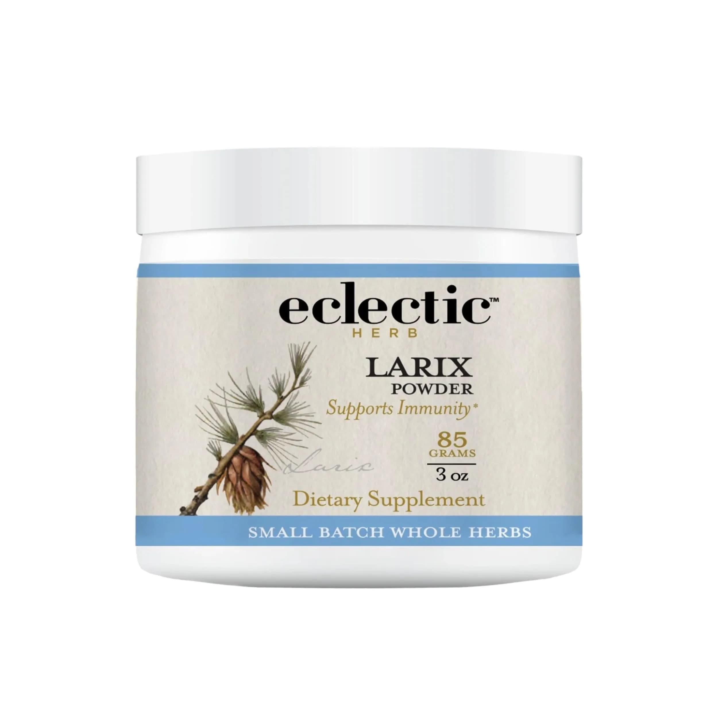 ECLECTIC INSTITUTE Organic Larix Powder 3 oz | Immune + Gut Support for Adults & Kids