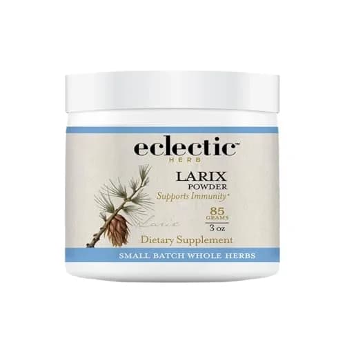 ECLECTIC INSTITUTE Organic Larix Powder 3 oz | Immune + Gut Support for Adults & Kids thumbnail 1