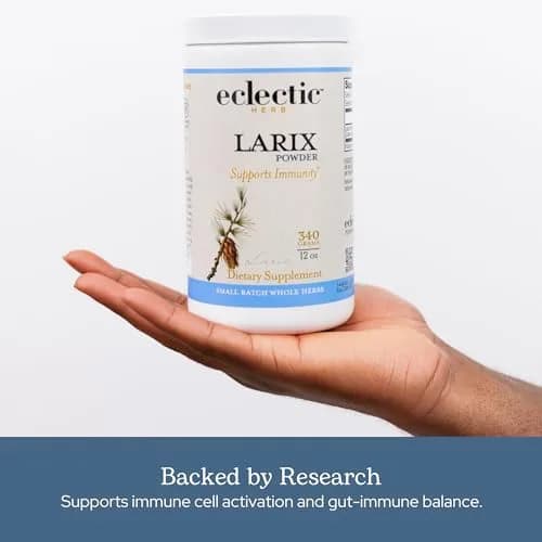 ECLECTIC INSTITUTE Organic Larix Powder 3 oz | Immune + Gut Support for Adults & Kids thumbnail 5