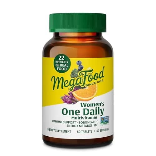 MegaFood One Daily Multivitamin for Women with 22 Nutrients | Supports Energy, Bone & Immune Health thumbnail 1