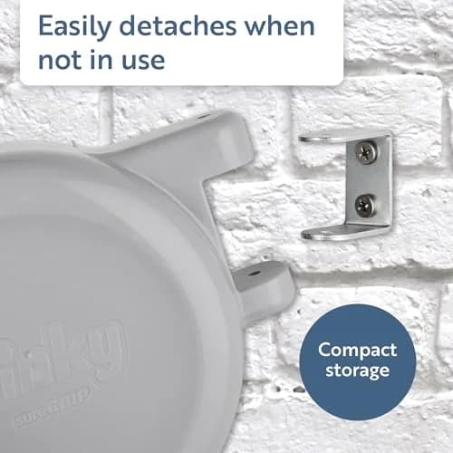 Minky Homecare Retractable Clothesline 15.5m (49 ft) Gray | Heavy Duty PVC Coated Line for Balconies & Patios thumbnail 7