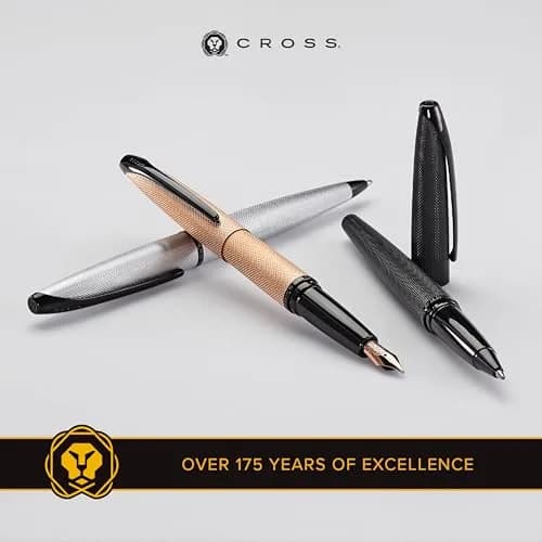 Cross ATX Pure Chrome Ballpoint Pen, Medium Point, Black Ink (0.7mm) | Smooth Writing, Professional Design thumbnail 8