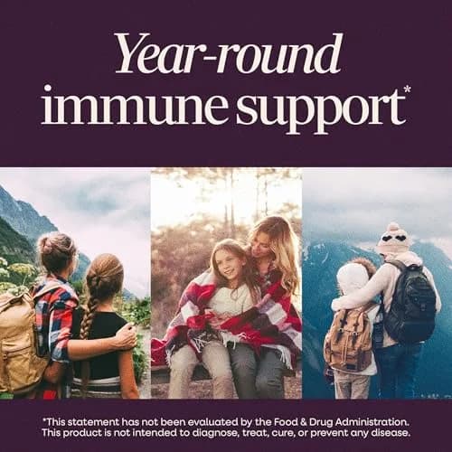 Nature's Way Sambucus Immune Elderberry Syrup with Vitamin C & Zinc 240ml (8 Fl Oz) | Immune Support with Superfood Antioxidants thumbnail 6