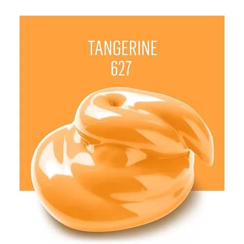 FolkArt Acrylic Paint Tangerine 60ml (2 Fl Oz) | Artist-Quality Matte Finish thumbnail 3