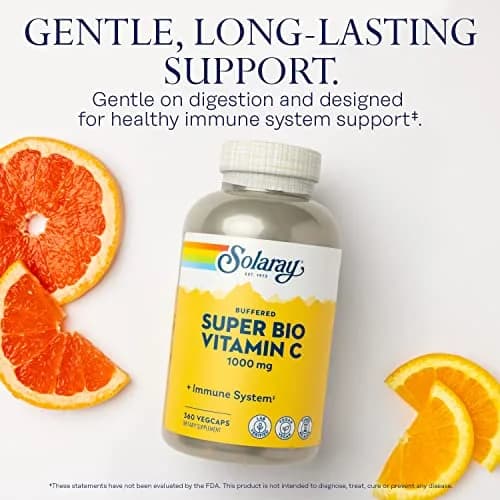 SOLARAY Super Bio Buffered Vitamin C 1000 mg Time Release, 360 VegCaps thumbnail 3