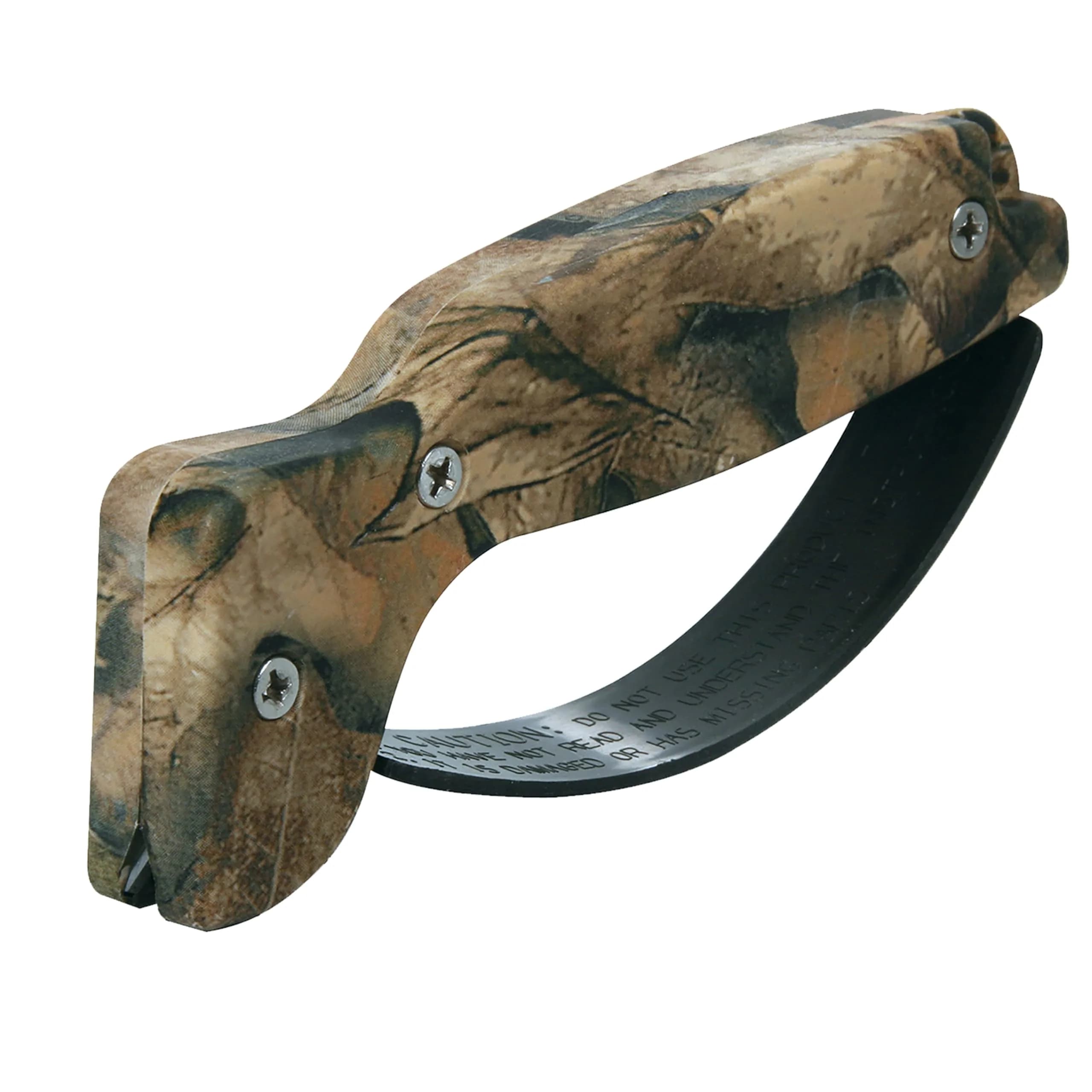 AccuSharp Knife Sharpener Camo Handle | Restores & Hones Straight & Serrated Knives