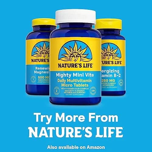 Nature's Life Magnesium 500 mg | Supports Muscles & Nerves | Lab Verified (100 VegCaps) thumbnail 6