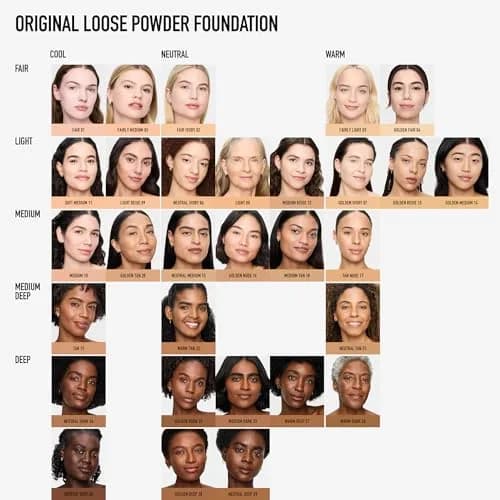 bareMinerals Original Loose Powder Foundation SPF 15 Medium Tan 18 7.9g (0.28 Oz) | Vegan, Cruelty-Free & Dermatologist-Tested thumbnail 8