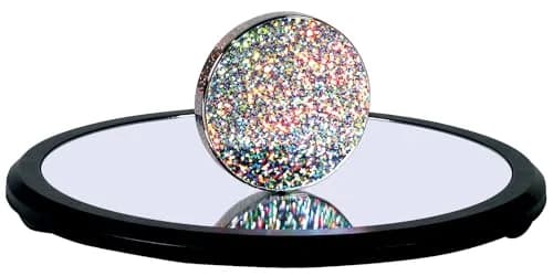 Toysmith Euler's Disk Physics Science Desk Toy 2.02 lb (0.92 kg) | Interactive STEM Toy for Focus & Relaxation thumbnail 4