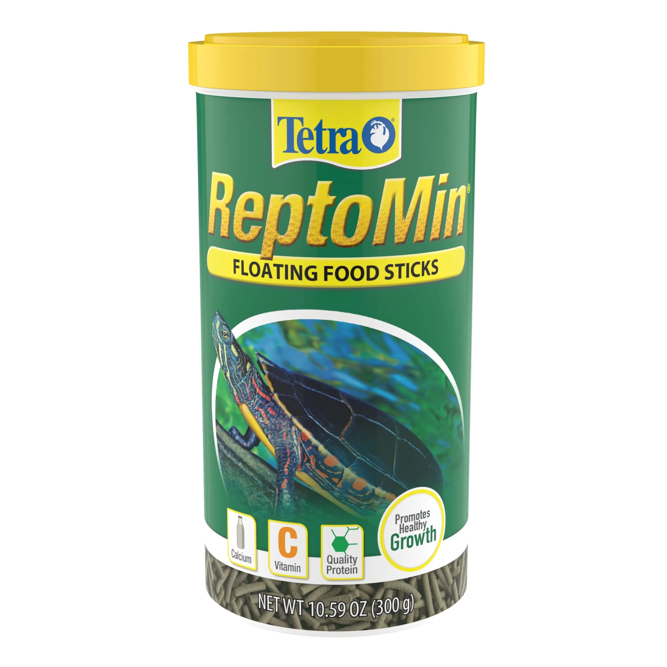 Tetra ReptoMin Floating Food Sticks 300g (10.59 oz) | Daily Diet for Aquatic Turtles, Newts, and Frogs - main product image