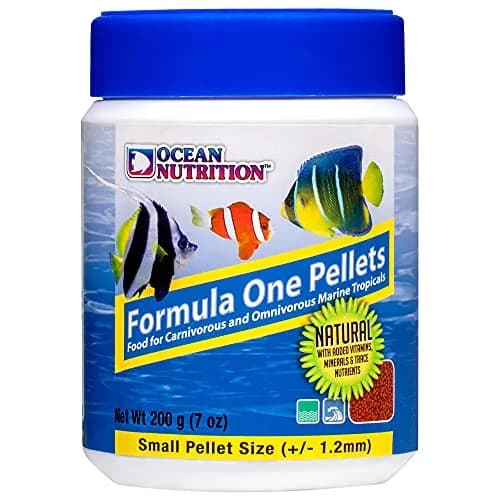 Ocean Nutrition Tropical Fish Food Soft Moist Sinking Pellets 200 g (7 oz) | High Protein 41% Guppy Food thumbnail 1