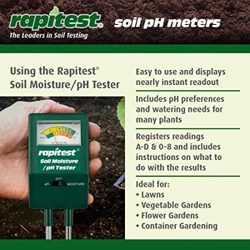 Luster Leaf Soil pH/Moisture Tester Black | Soil Acidity & Moisture Check thumbnail 6