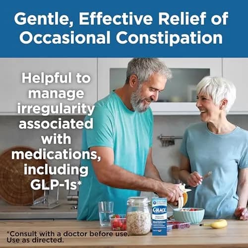 Colace Regular Strength Stool Softener Capsules 60 Count | Gentle Constipation Relief thumbnail 7