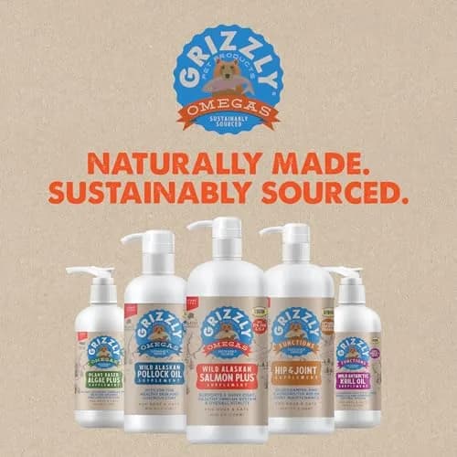 Grizzly Salmon Plus Omega 3-6-9 Food Supplement for Dogs & Cats, 4 oz thumbnail 9