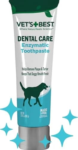 Vet's Best Enzymatic Dog Toothpaste Gel 103ml (3.5 oz) | Vet Formulated for Dogs thumbnail 1