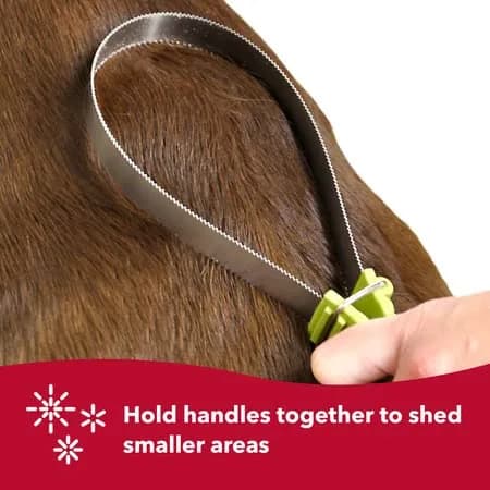 Coastal Pet Safari Dual-Sided Dog Shedding Blade, Medium-Large, 10" x 3.25" | Stainless Steel, Double Sided, Shedding Tool for Thick Coats thumbnail 10