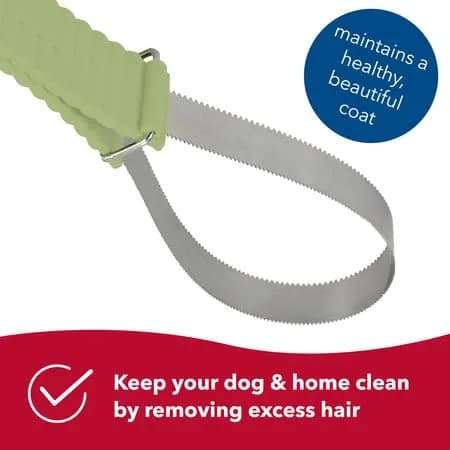 Coastal Pet Safari Dual-Sided Dog Shedding Blade, Medium-Large, 10" x 3.25" | Stainless Steel, Double Sided, Shedding Tool for Thick Coats thumbnail 5