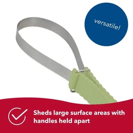 Coastal Pet Safari Dual-Sided Dog Shedding Blade, Medium-Large, 10" x 3.25" | Stainless Steel, Double Sided, Shedding Tool for Thick Coats thumbnail 8