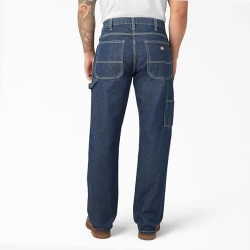 Dickies Relaxed Fit Carpenter Jeans 46W x 30L | Heavyweight Denim for Work & Casual (120 chars) thumbnail 2