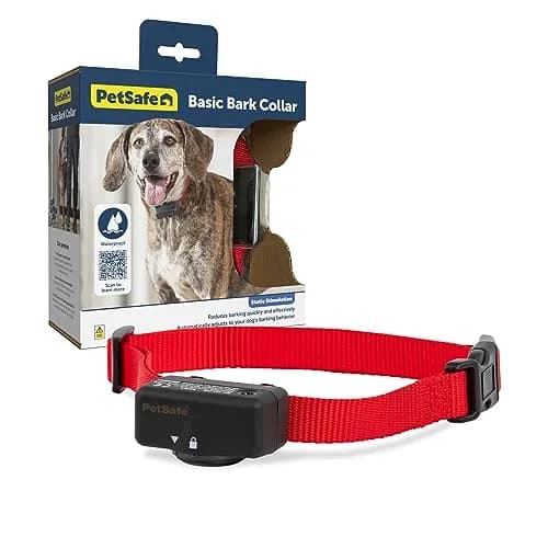 PetSafe Basic Bark Control Collar Adjustable | Safe, Waterproof, 6 Correction Levels thumbnail 1