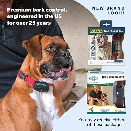PetSafe Basic Bark Control Collar Adjustable | Safe, Waterproof, 6 Correction Levels thumbnail 6