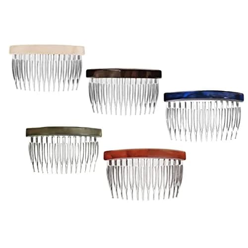 France Luxe Basic Side Comb for Women, Tokyo | Handcrafted Cellulose Acetate Hair Comb thumbnail 2