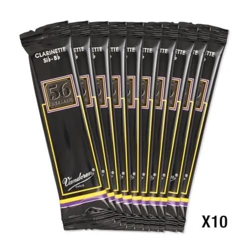 Vandoren 56 Rue Lepic Bb Clarinet Reeds Strength 2.5, Box of 10 | Rich, Centered, Pure Sound thumbnail 3
