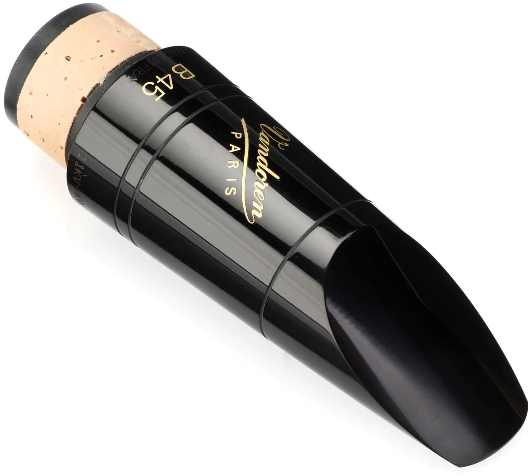 Vandoren CM308 B45 Traditional Bb Clarinet Mouthpiece | Medium Long Facing, Tip Opening 119.5 (1/100mm), Classic Beak - main product image