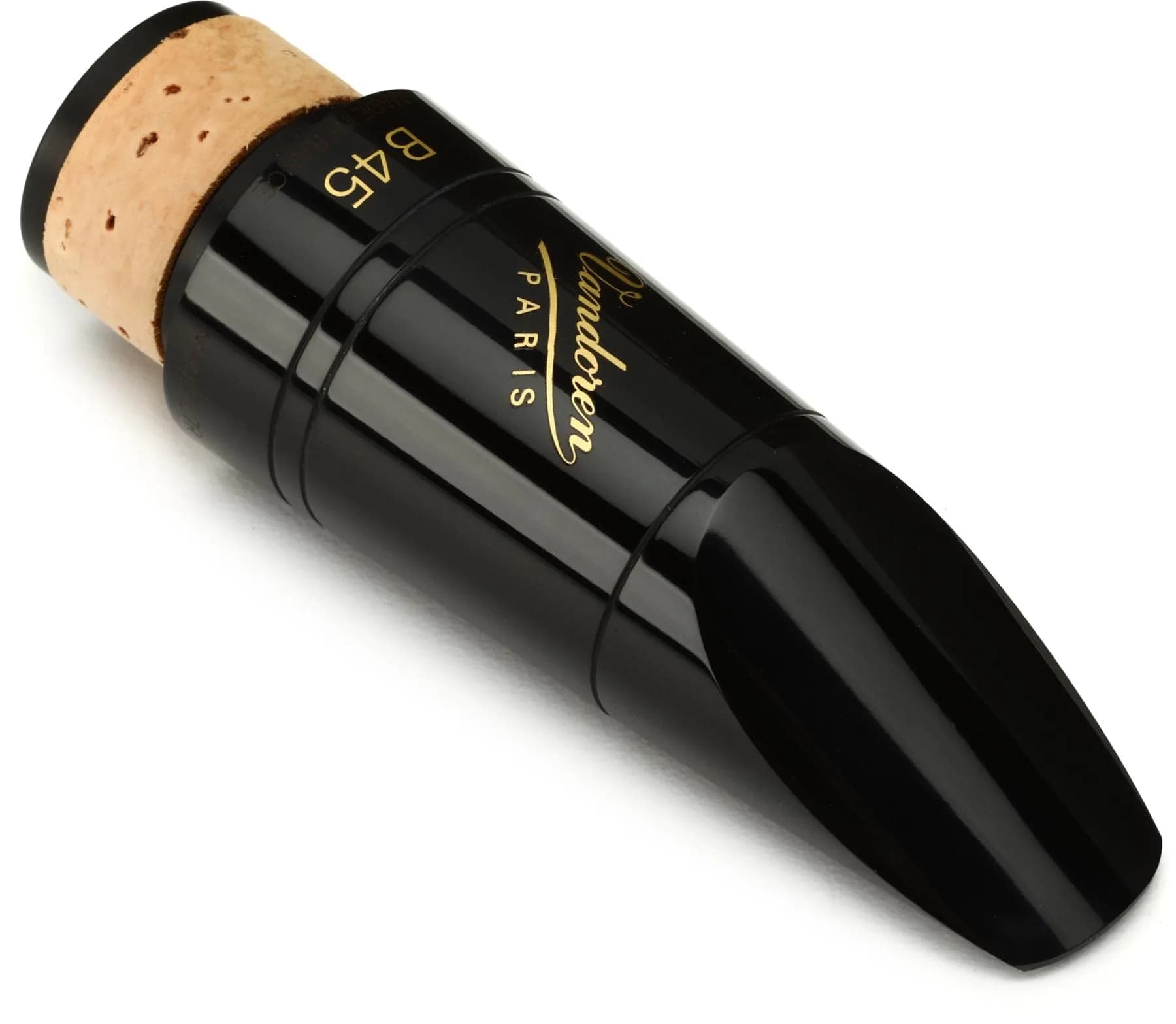 Vandoren CM308 B45 Traditional Bb Clarinet Mouthpiece | Medium Long Facing, Tip Opening 119.5 (1/100mm), Classic Beak — MultiColored