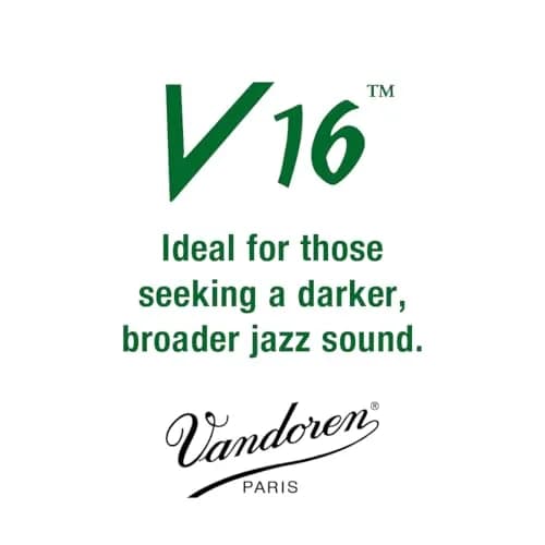 Vandoren V16 Alto Saxophone Reeds Strength 3.5 (10-Pack) | Brilliant & Percussive Sound thumbnail 2