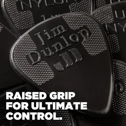 Jim Dunlop Nylon Standard Pick .88MM | Durable, Flexible Guitar & Bass Pick for India thumbnail 2