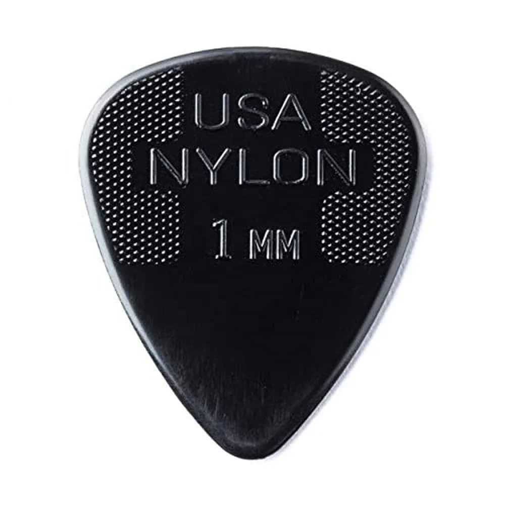 Jim Dunlop Nylon Standard Pick 1.0MM | Classic Nylon Tone & Precision (110 characters)