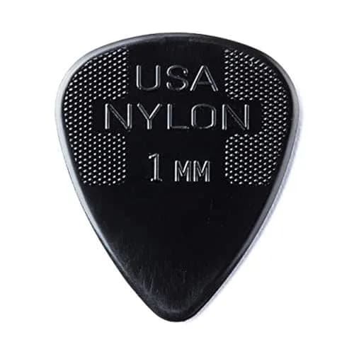 Jim Dunlop Nylon Standard Pick 1.0MM | Classic Nylon Tone & Precision (110 characters) thumbnail 1