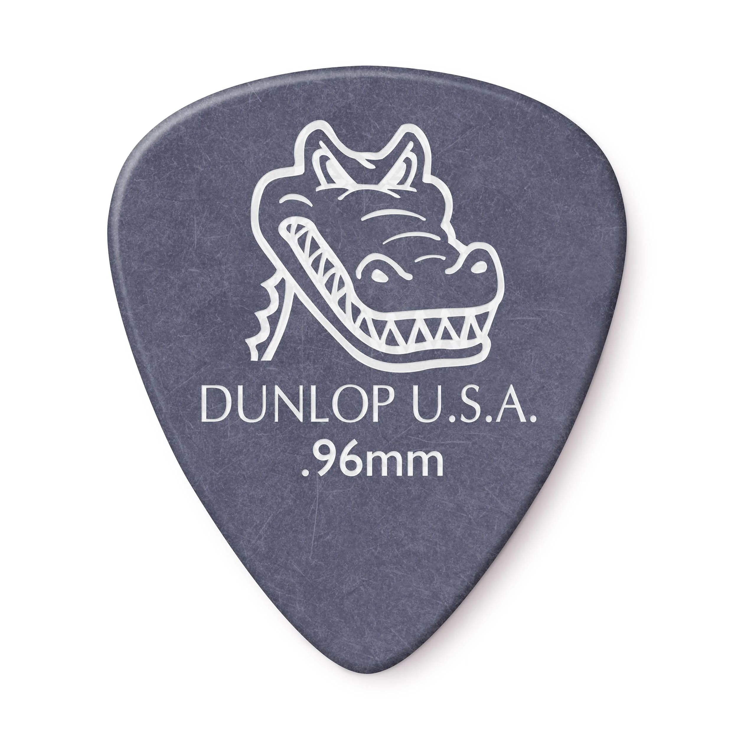 Jim Dunlop Gator Grip® Guitar Picks .96MM Violet Celluloid 12-Pack | Superior Control & Non-Slip Grip - main product image
