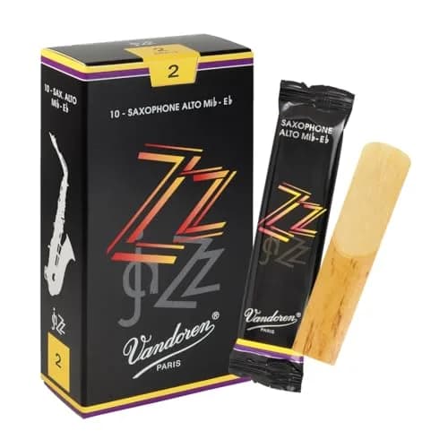 Vandoren ZZ Alto Sax Reeds Strength 2 | 10-Pack thumbnail 1