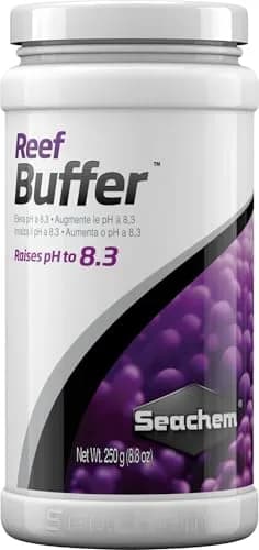 Seachem Reef Buffer 250 g / 8.8 oz | Raises pH to 8.3 & stabilizes reef systems thumbnail 1