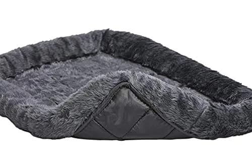 MidWest Homes for Pets QuietTime Bolster Dog Crate Bed 122cm (48 Inch) | Plush Faux Fur Comfort for Extra-Large Breeds thumbnail 4