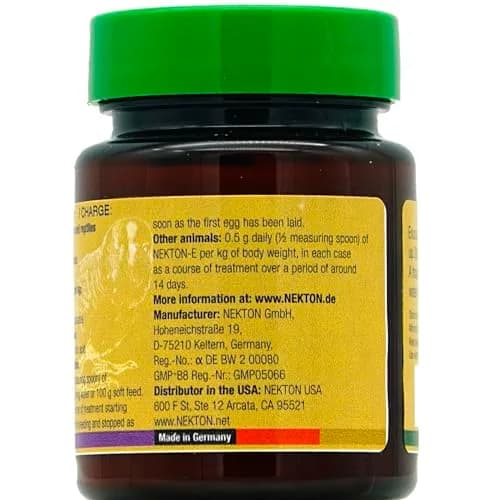 Nekton-E Vitamin E Supplement for Birds, 35gm (1.24 oz) | Supports Fertility & Health thumbnail 3