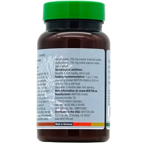 Nekton Bio Bird Feathering Supplement 75g (2.64 oz) | Promotes Strong, Healthy Plumage thumbnail 3