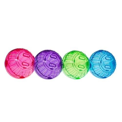 Kaytee Mega Run-About 13" Exercise Ball for Pet Rats & Chinchillas | Assorted Colors, Plastic, 13-inch Diameter thumbnail 6