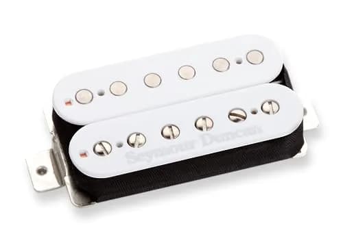 Seymour Duncan Duncan Distortion SH-6B-W Bridge Pickup White | High-Output Passive Humbucker for Rock & Metal thumbnail 1