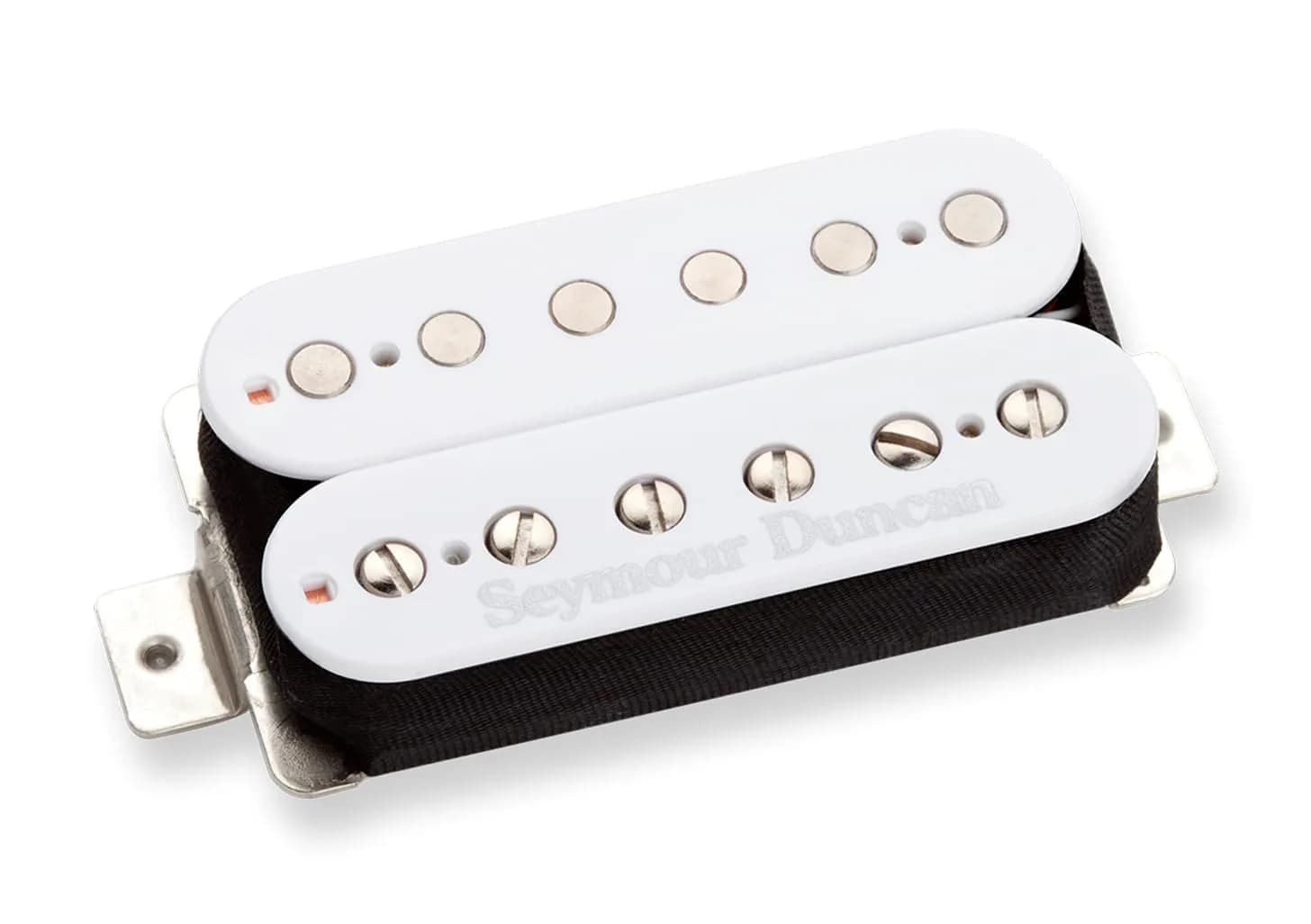 Seymour Duncan Duncan Distortion SH-6N-W Neck Humbucker Pickup White | High-Output Ceramic Magnet for Rock & Metal — white