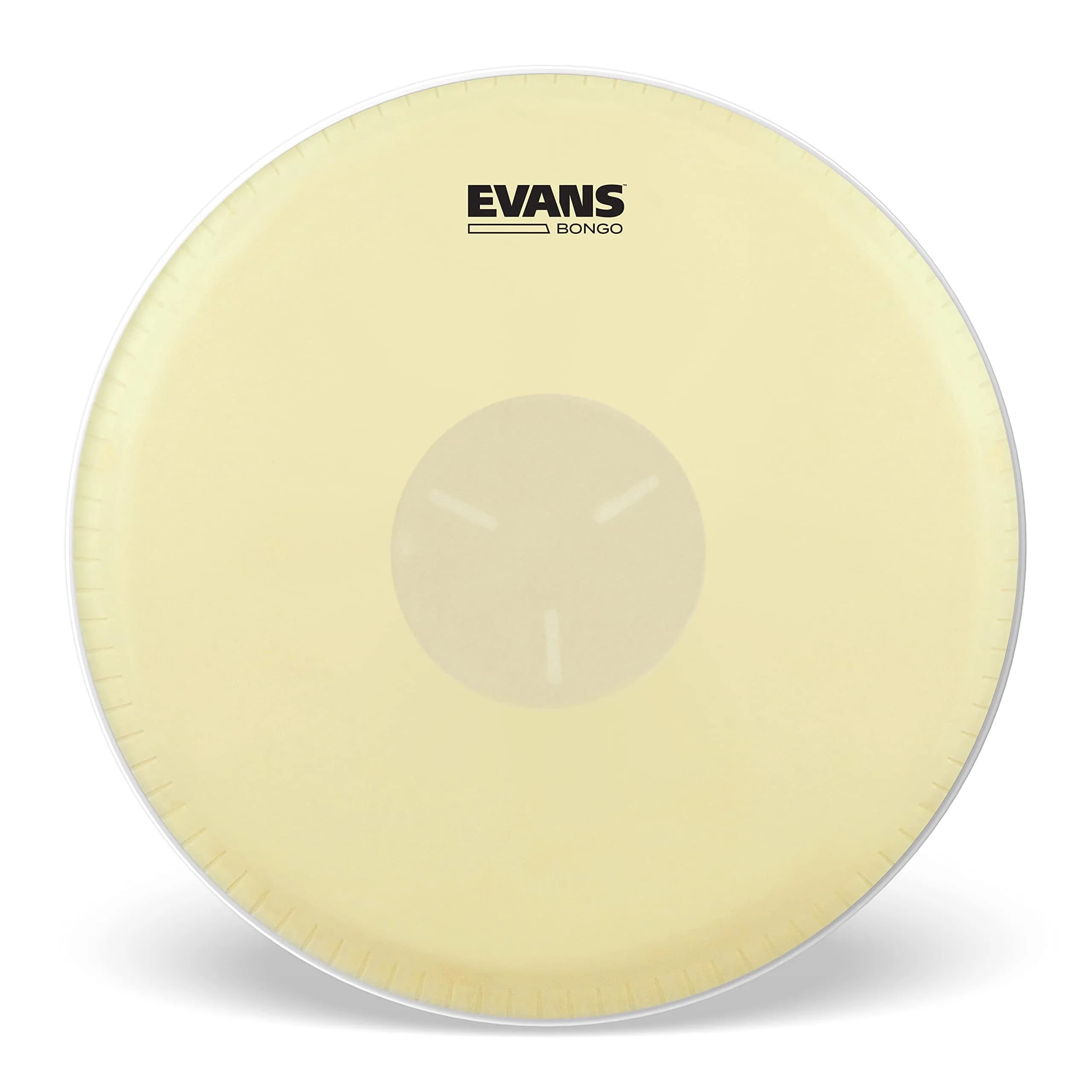 Evans Tri-Center Bongo Head 8-5/8 Inch (21.9 cm) | Bright Tone, Enhanced Fundamental — Beige