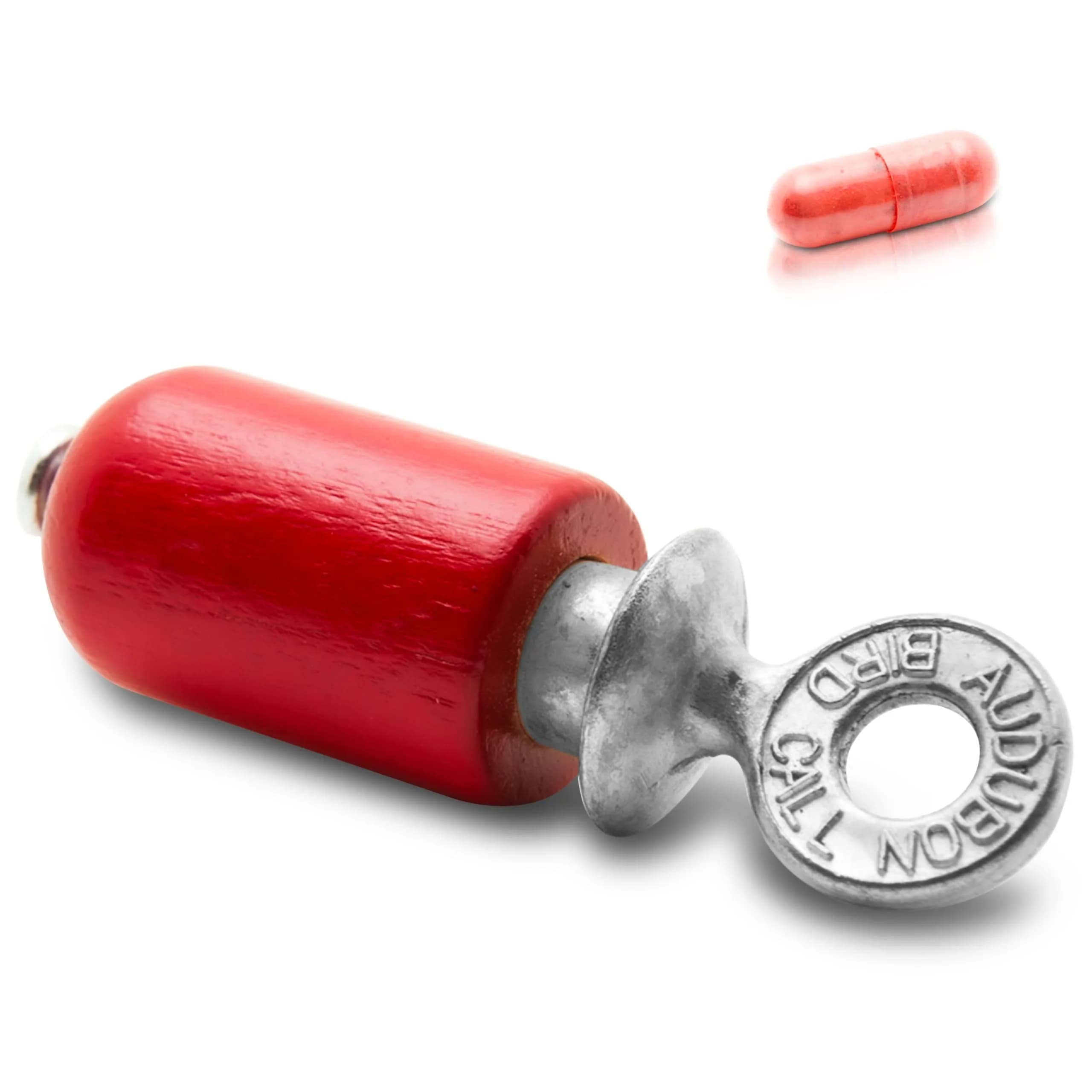 Audubon Red Bird Call | Hand-Tuned Birchwood & Zinc Metal - main product image