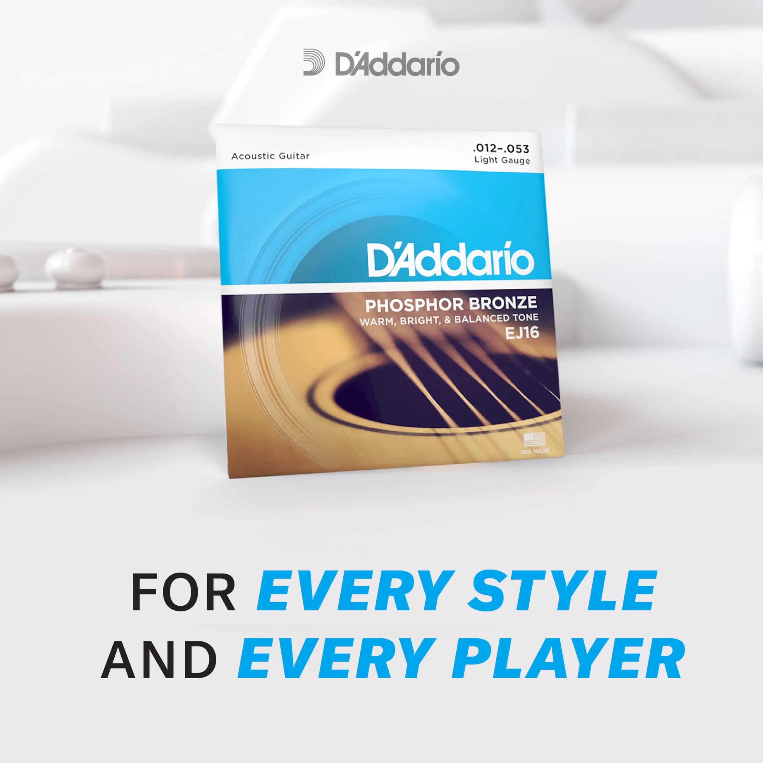 D'Addario PB027 Phosphor Bronze Wound Acoustic Guitar Single String, .027 thumbnail 2